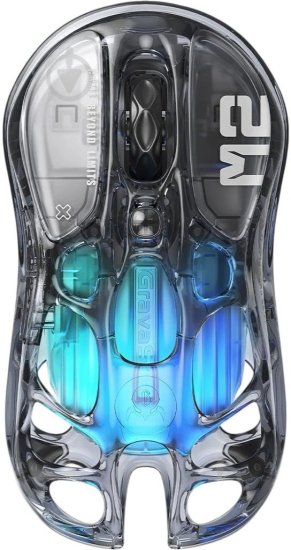 עכבר גיימינג אלחוטי GravaStar Mercury M2