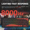 ATTACK SHARK X68HE PRO מקלדת אלחוטית לגיימינג