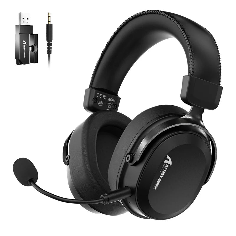 אוזניות גיימינג אלחוטיות Attack Shark L30 Pro