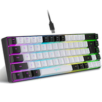 מקלדת גיימינג בעלת ביצועים גבוהים עם RGB