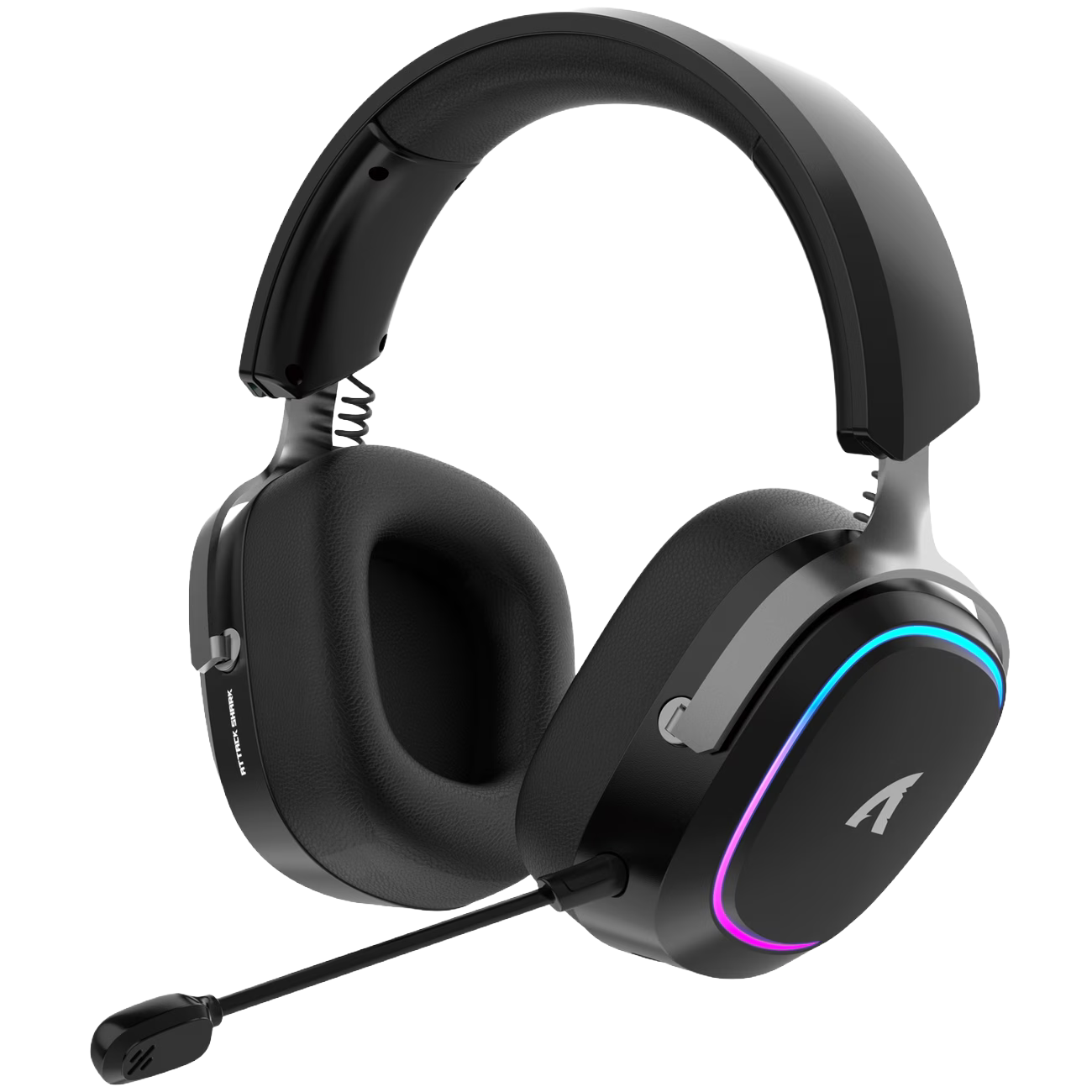 Attack Shark G800 אוזניות גיימינג אלחוטיות עם RGB