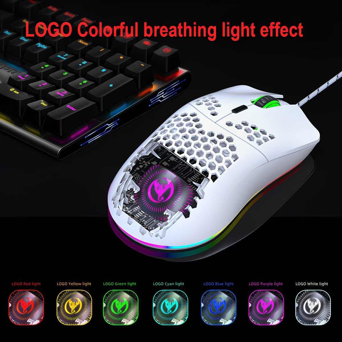 עכבר גיימינג RGB