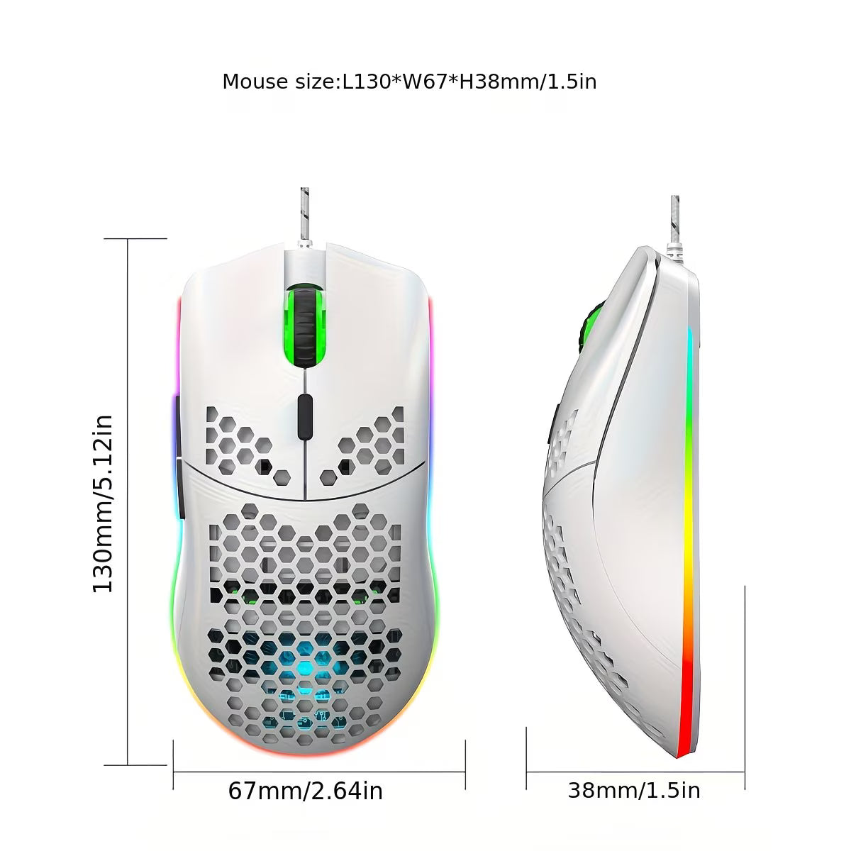 עכבר גיימינג RGB