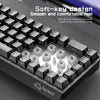 Free Wolf S68 – מקלדת גיימינג קומפקטית RGB 68 מקשים